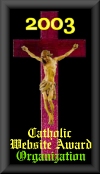 2003 Catholic Website Award for Organizations